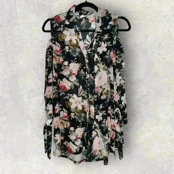Floral top size xl - Picture 1 of 5